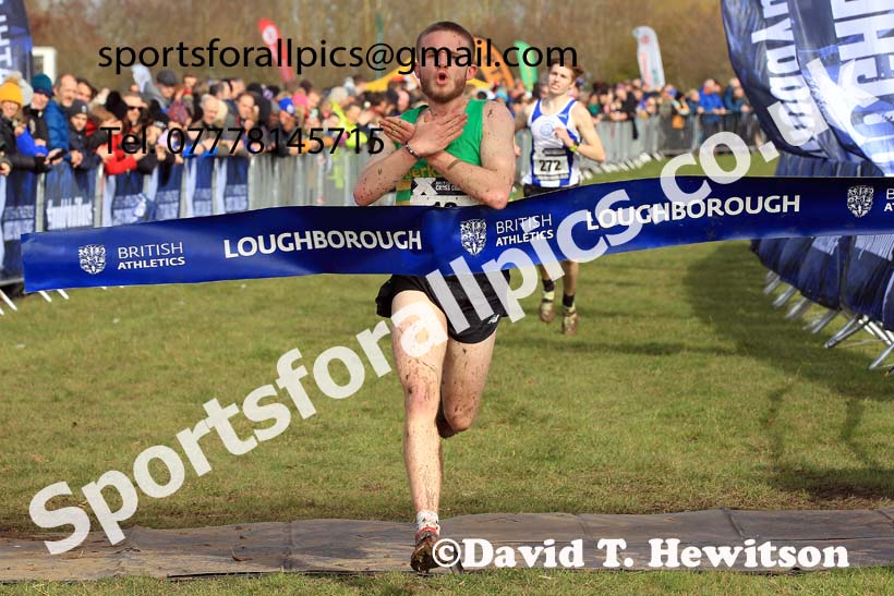 Mens Under-20s 2023 UK CAU Inter Counties Cross Country Champs, Prestwold Hall, Loughborough. Photo: David T. Hewitson/Sports for All Pics